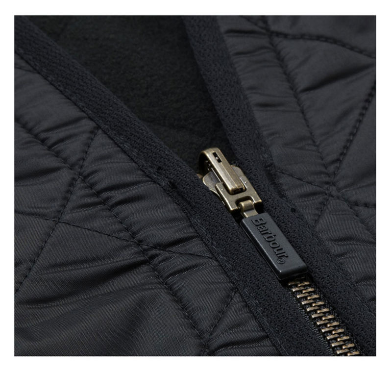 Barbour&reg; Polarquilt Zip-In Liner - BLACK image number 4